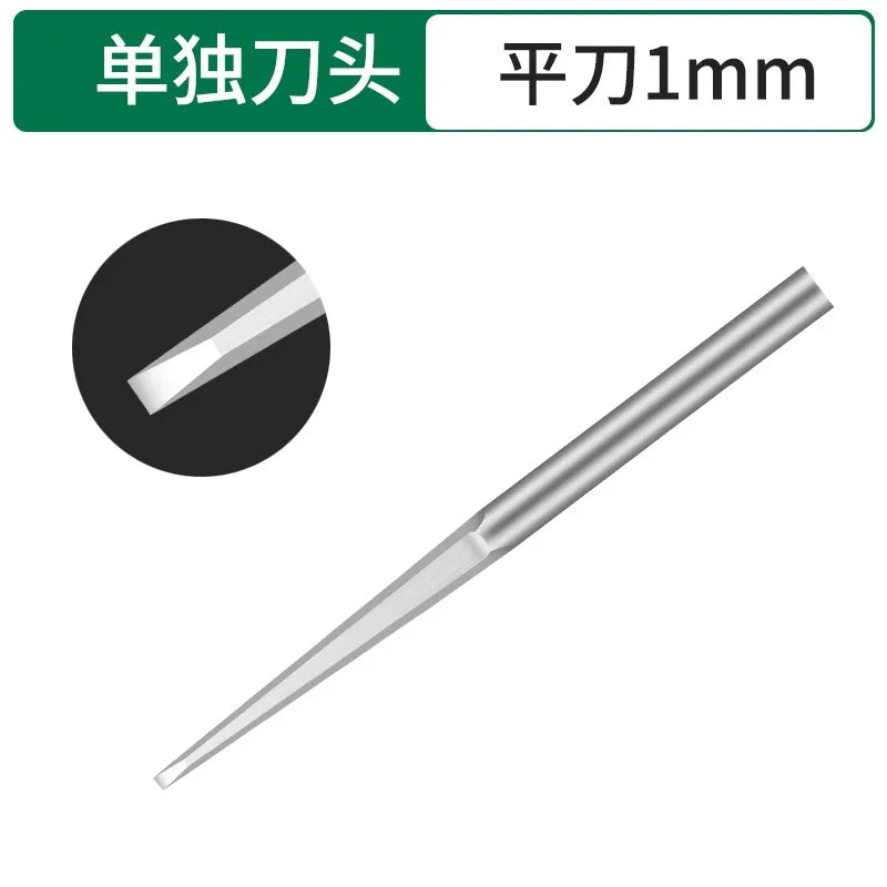 Wood Carving Tool Set – Flat Knife & Rattan Basket 0.5mm