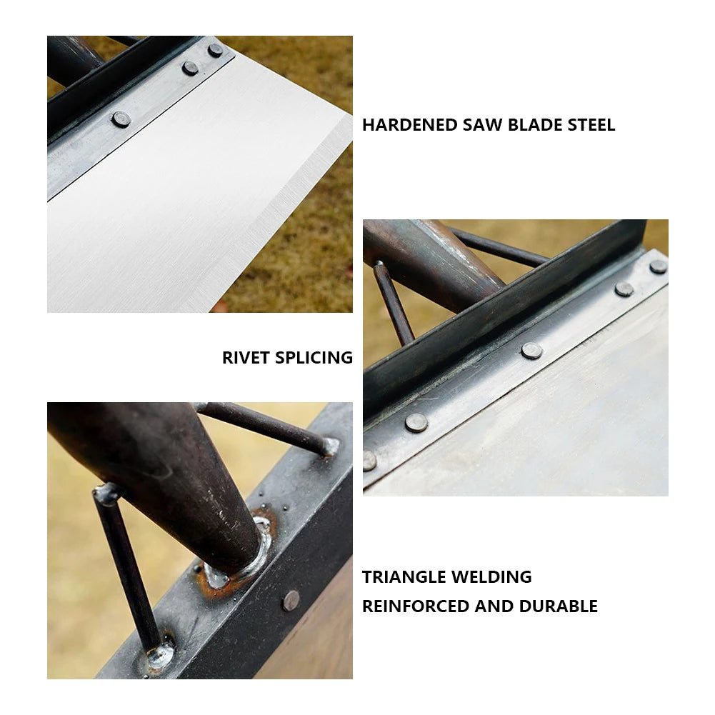 Multifunctional Garden Weeding Shovel – Manganese Steel Blade