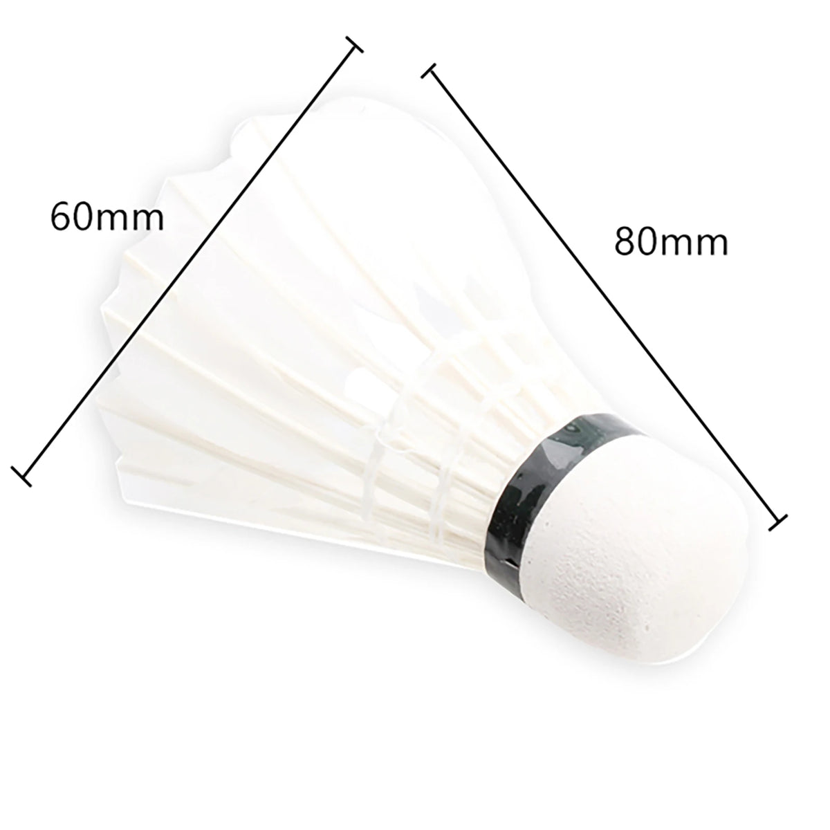 LED Light-Up Badminton Shuttlecocks 4 Pack – Goose Feather