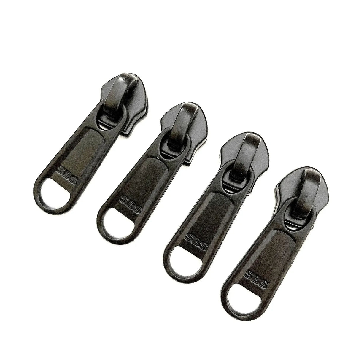 SBS Zinc Alloy Zipper Sliders #3 #5 #8 #10 – 6-Piece Set