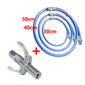Grease Gun Coupler 10000 PSI Leak-Free Quick Release Nozzle