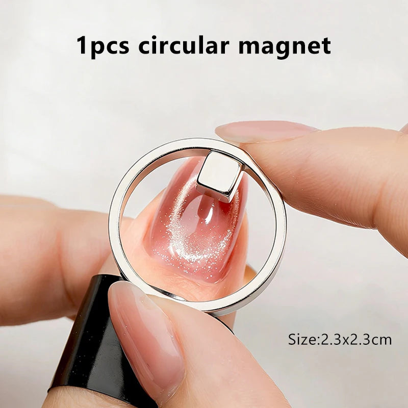Cat Eye Ring Magnet for Gel Nail Art – DIY Manicure Tool
