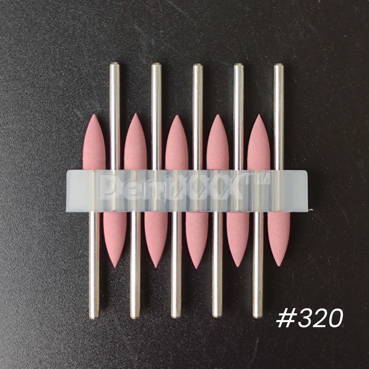 Silicone Nail Drill Bits 10/50/100Pcs – 7 Grits Polishing Heads