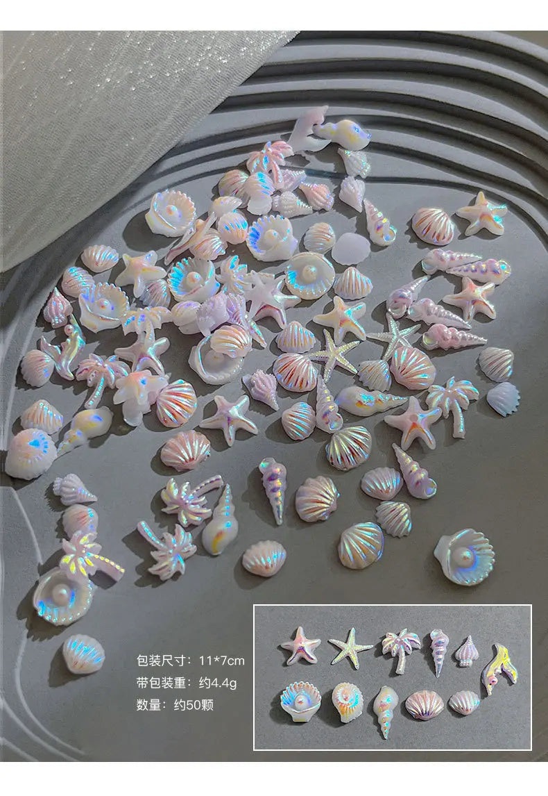 50pcs Kawaii Turtle 3D Flatback Resin Nail Art Charms DIY
