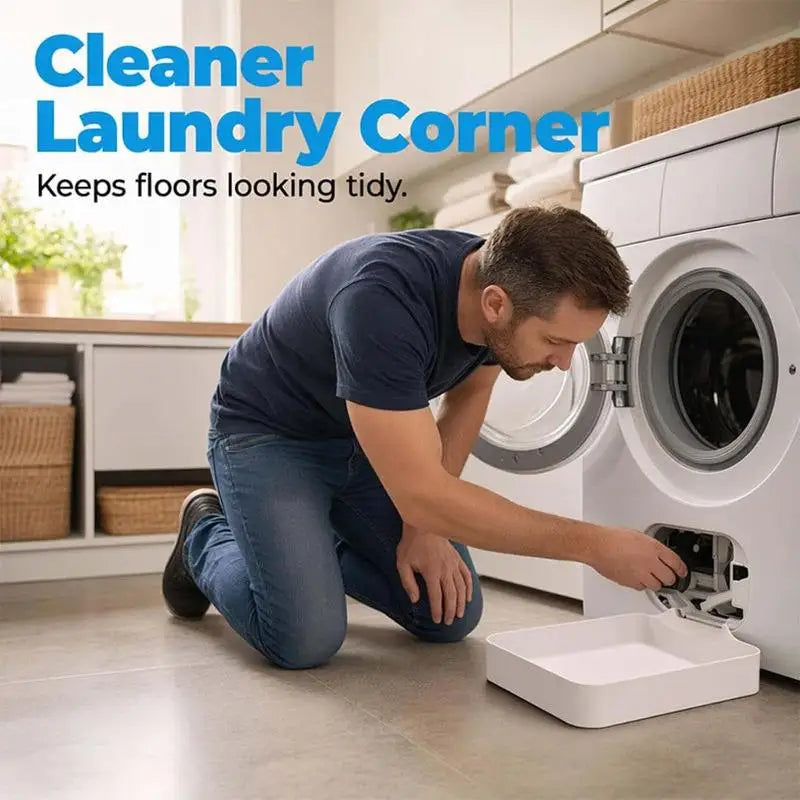 Washing Machine Drain Tray – Leak-Proof Spill Catch Pan