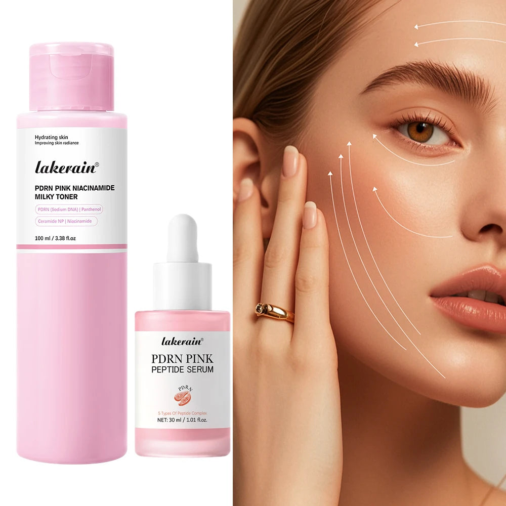 PDRN Pink Peptide Glow Serum – Salmon DNA Korean Skincare