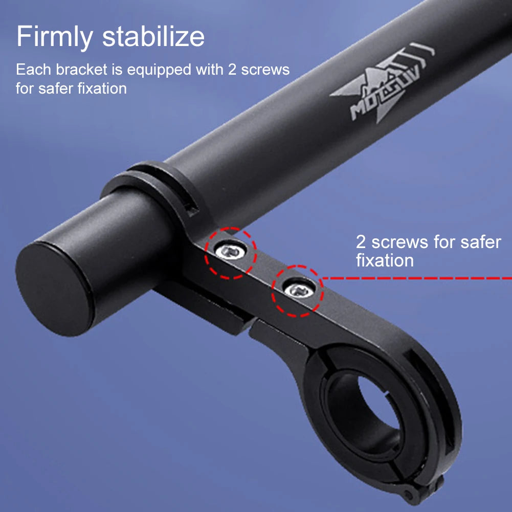 Bike Handlebar Extended Bracket – Aluminum Alloy Mount