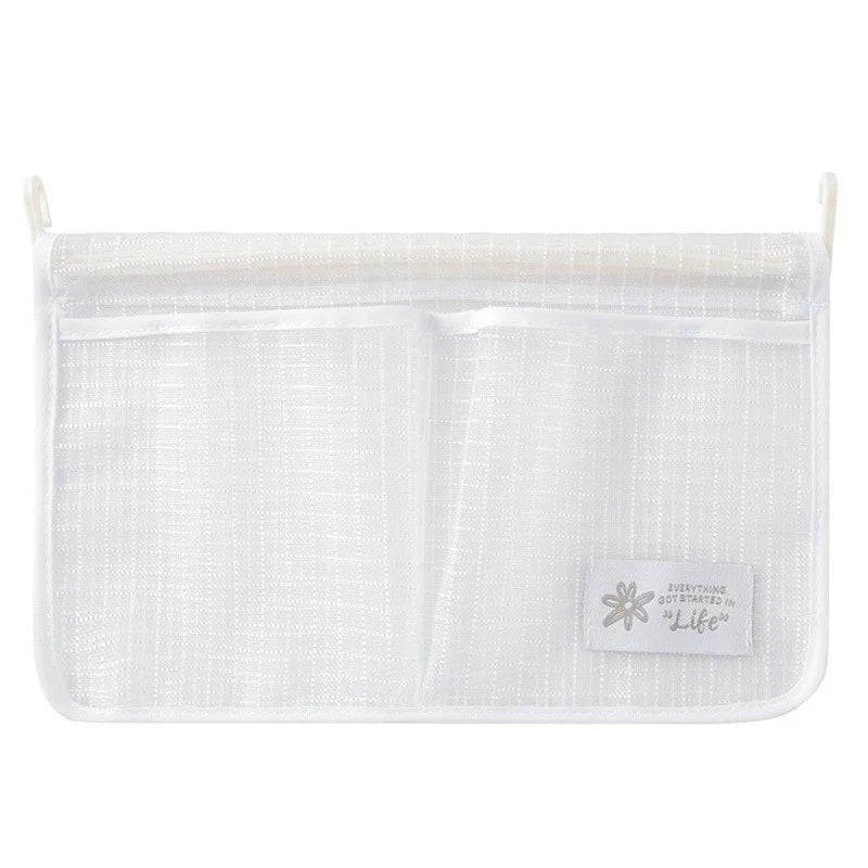 Double Compartment Fridge Hanging Mesh Organizer for Spices