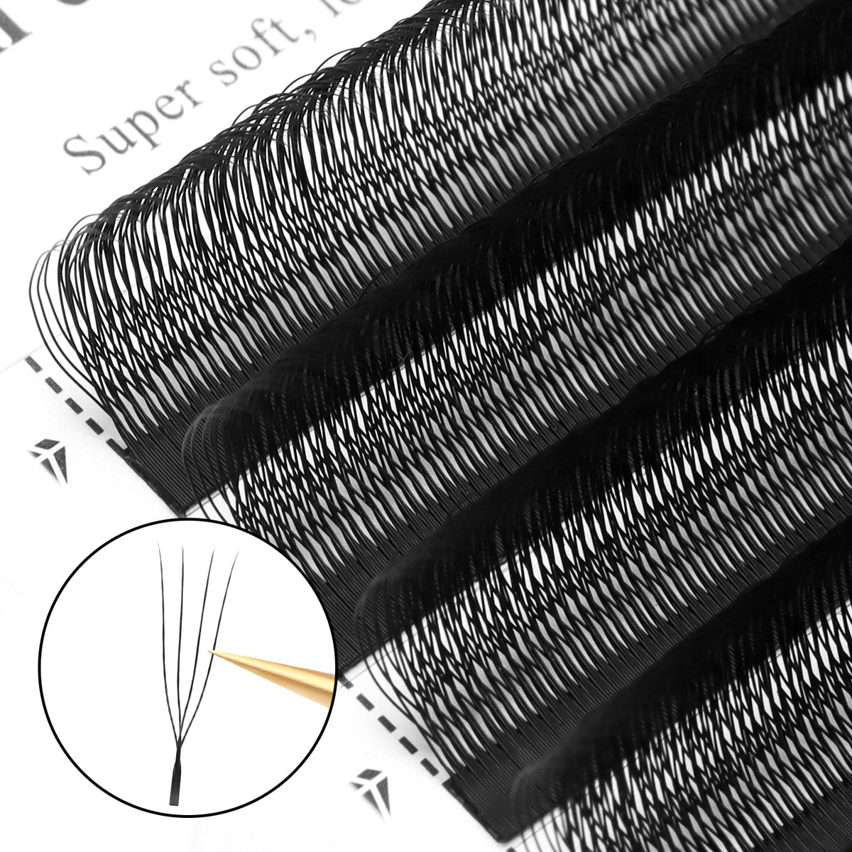 XIUSUZAKI Mink Premade Volume Fans U-Shaped YY Lash Extensions