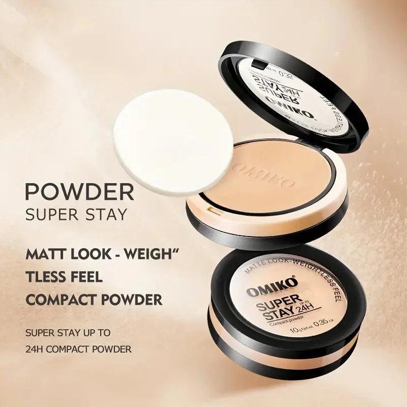 OREADEX Full Coverage Pressed Powder – Waterproof Oil Control