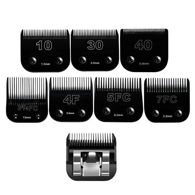 Professional Detachable Pet Clipper Blades – Wahl, Andis, Oster