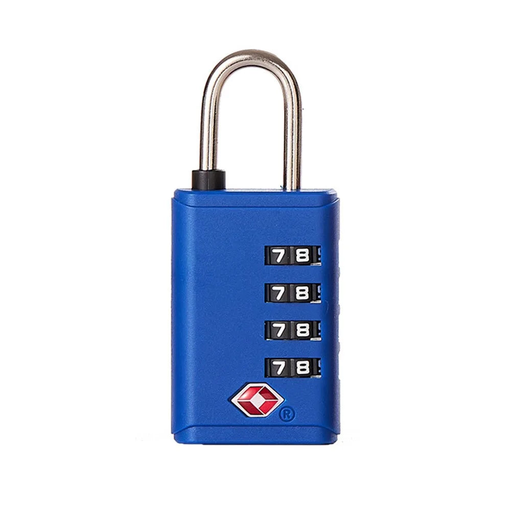 TSA 4-Digit Combination Lock – Travel Security Padlock