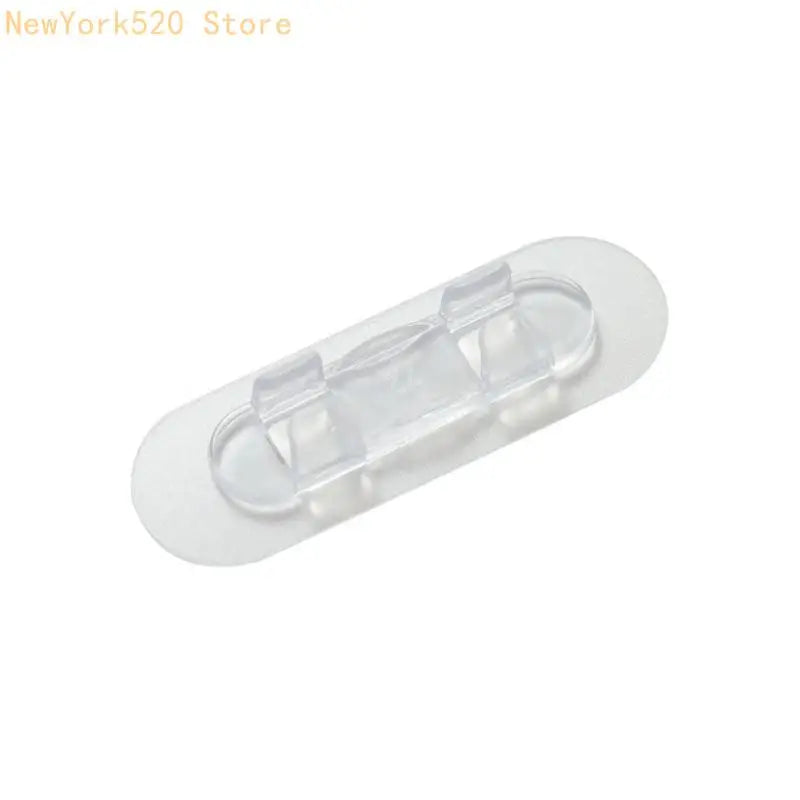 10-Pack Self-Adhesive Cable Clips Wire Holder – Wall & Glass