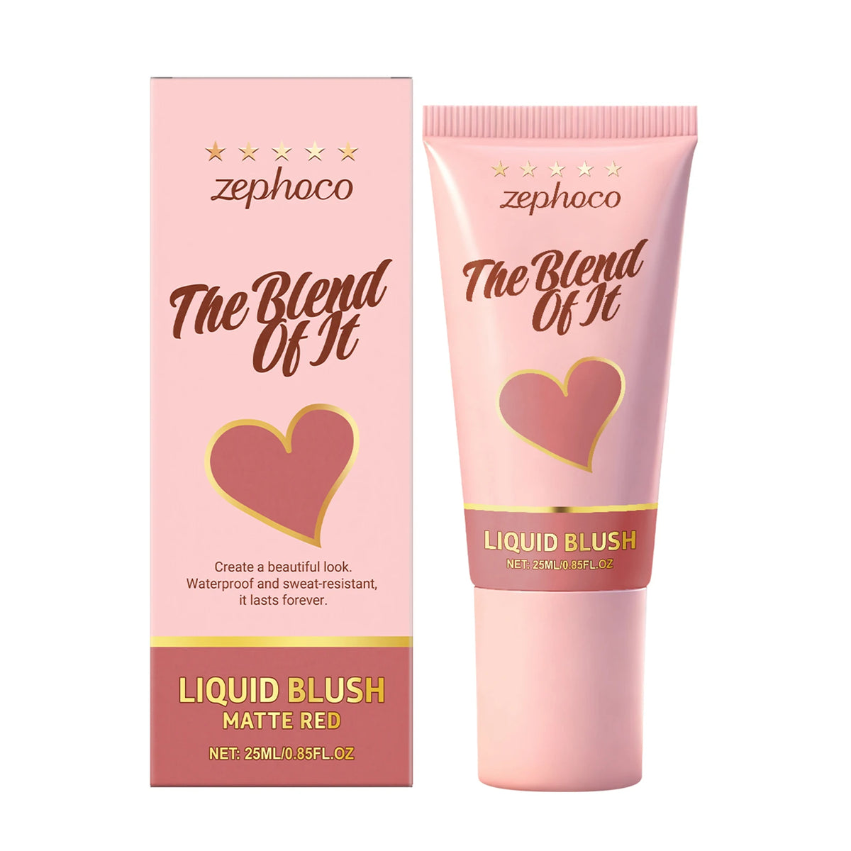Natural Liquid Blush Cream – Dewy, Buildable & Hydrating