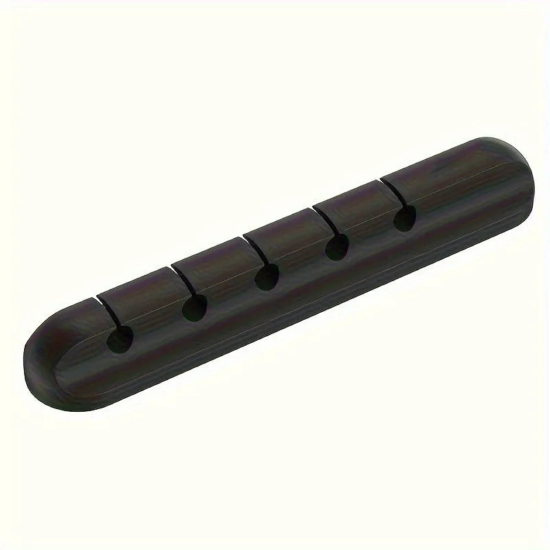 Multi-Groove Cable Organizer – Desk, Home & Office Wire Holder