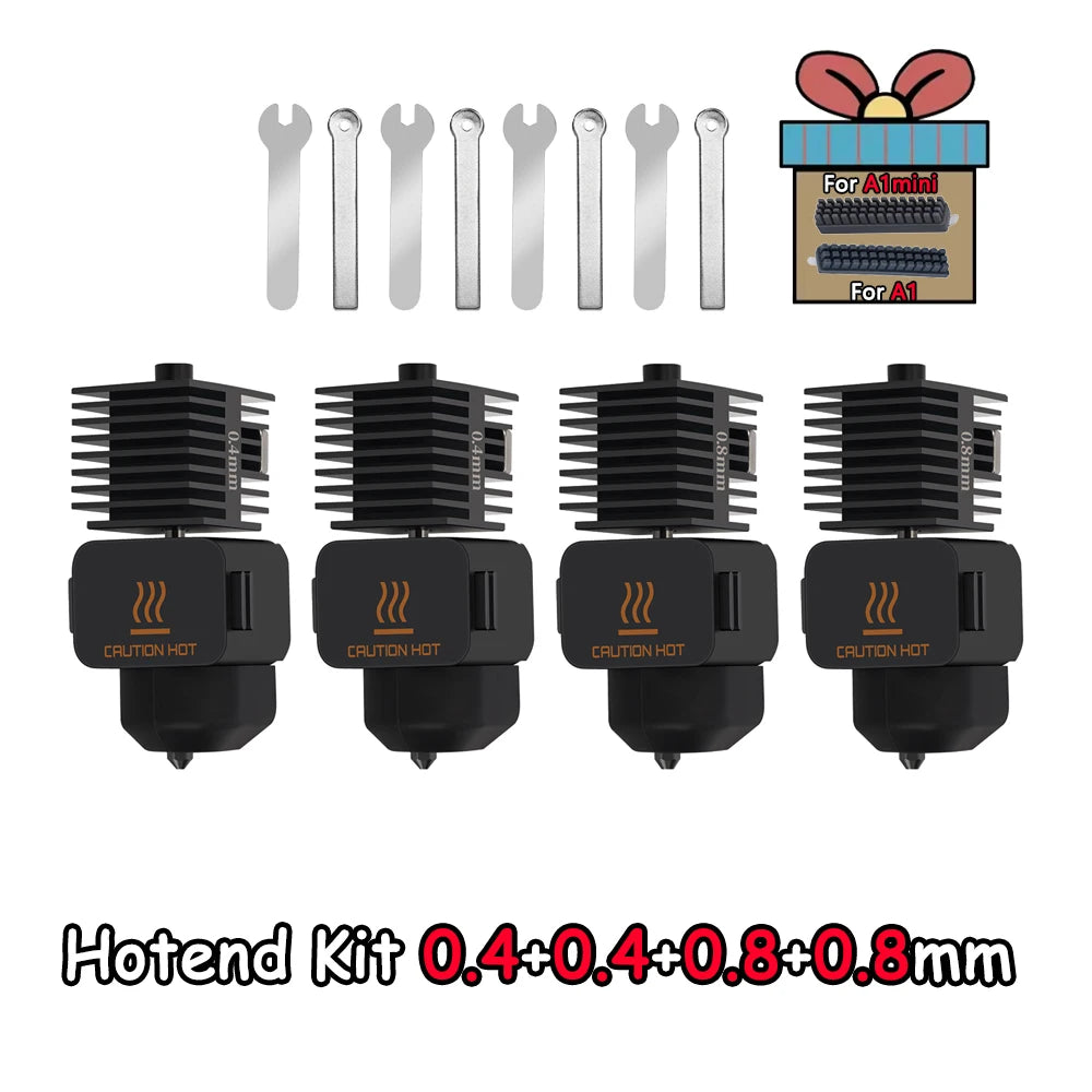 Sprouture Lab V2 Hotend & Steel Nozzle Kit – Bambu Lab A1 / A1 Mini