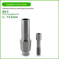 Adin Titanium Temporary Abutment Screw-Retained Implant Part 2pc