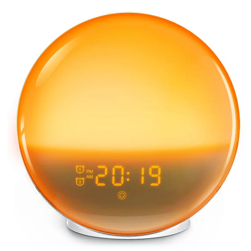 Sunrise Alarm Clock Wake Up Light – FM Radio & Night Light