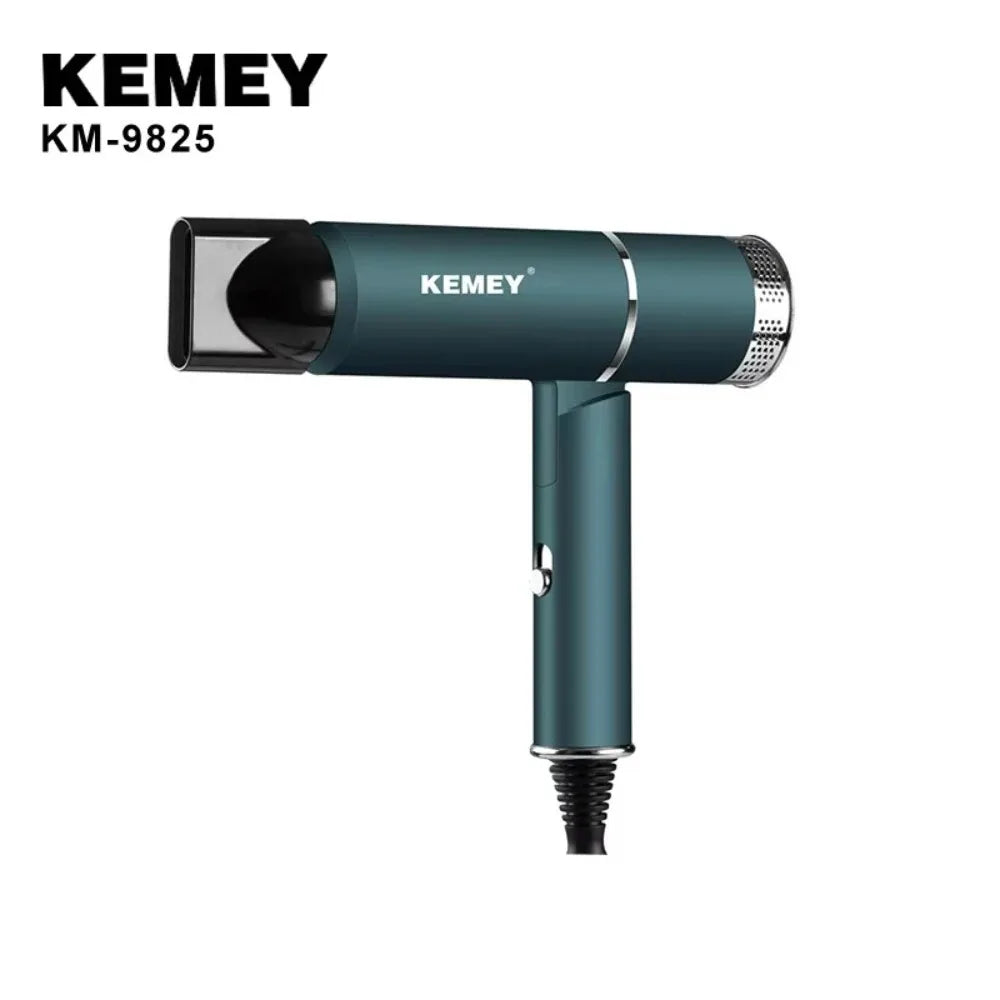 Kemei KM-9825 Foldable Negative Ion Hair Dryer 1000W