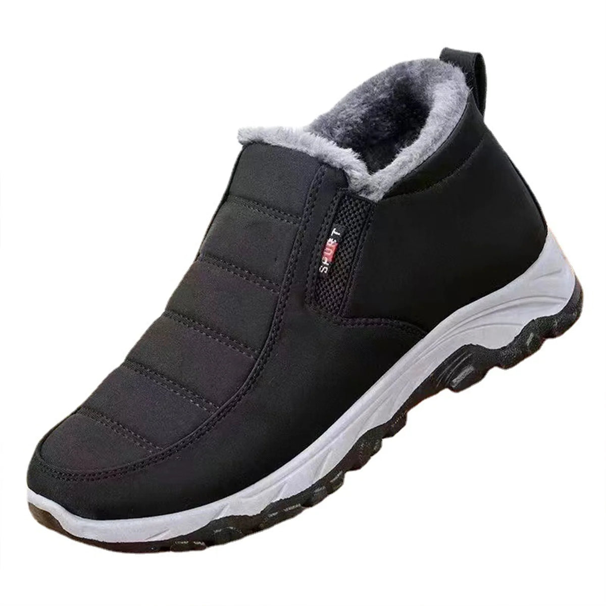 Women's Cotton Snow Boots – Warm Thick Soft Sole Winter Boots
