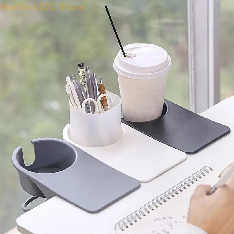 Clip-On Desk Cup Holder for Home & Office Tables
