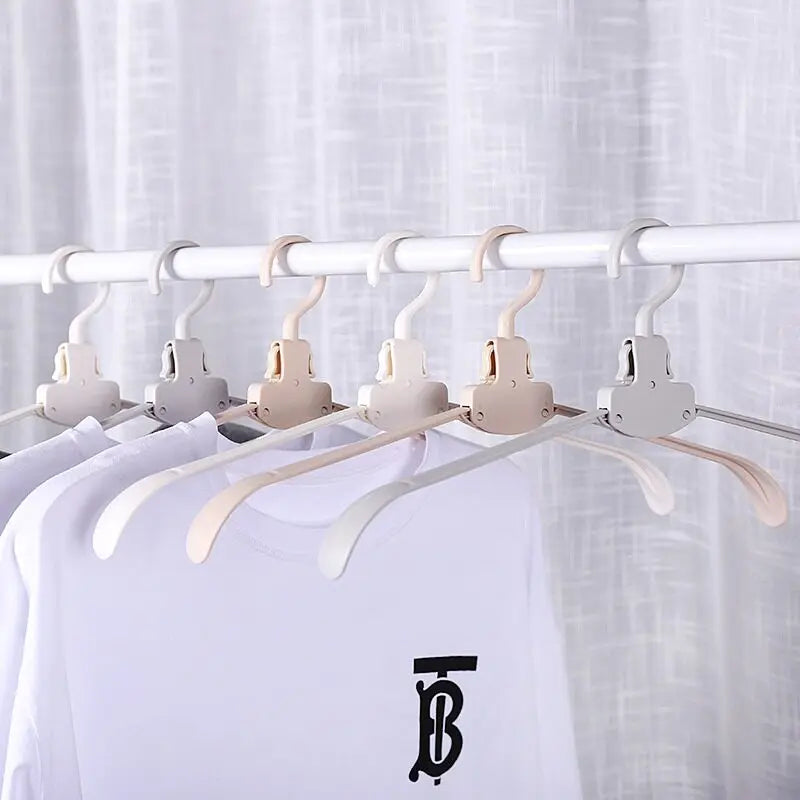 Foldable Wide Shoulder Non-Slip Clothes Hanger | Travel & Home