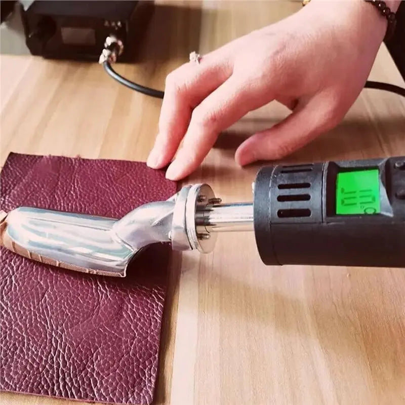 VIBE Digital Mini Leather Iron 50-300°C – Crease Removal Tool