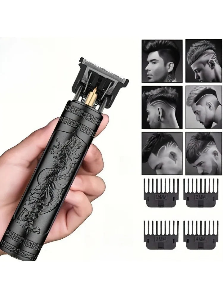 XMSJ T9 Cordless Hair Clipper USB Fast Charging Trimmer for Men