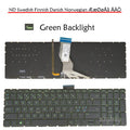 Green Backlit Keyboard for HP 15-bs000 15-bw000 – Multi-Layout