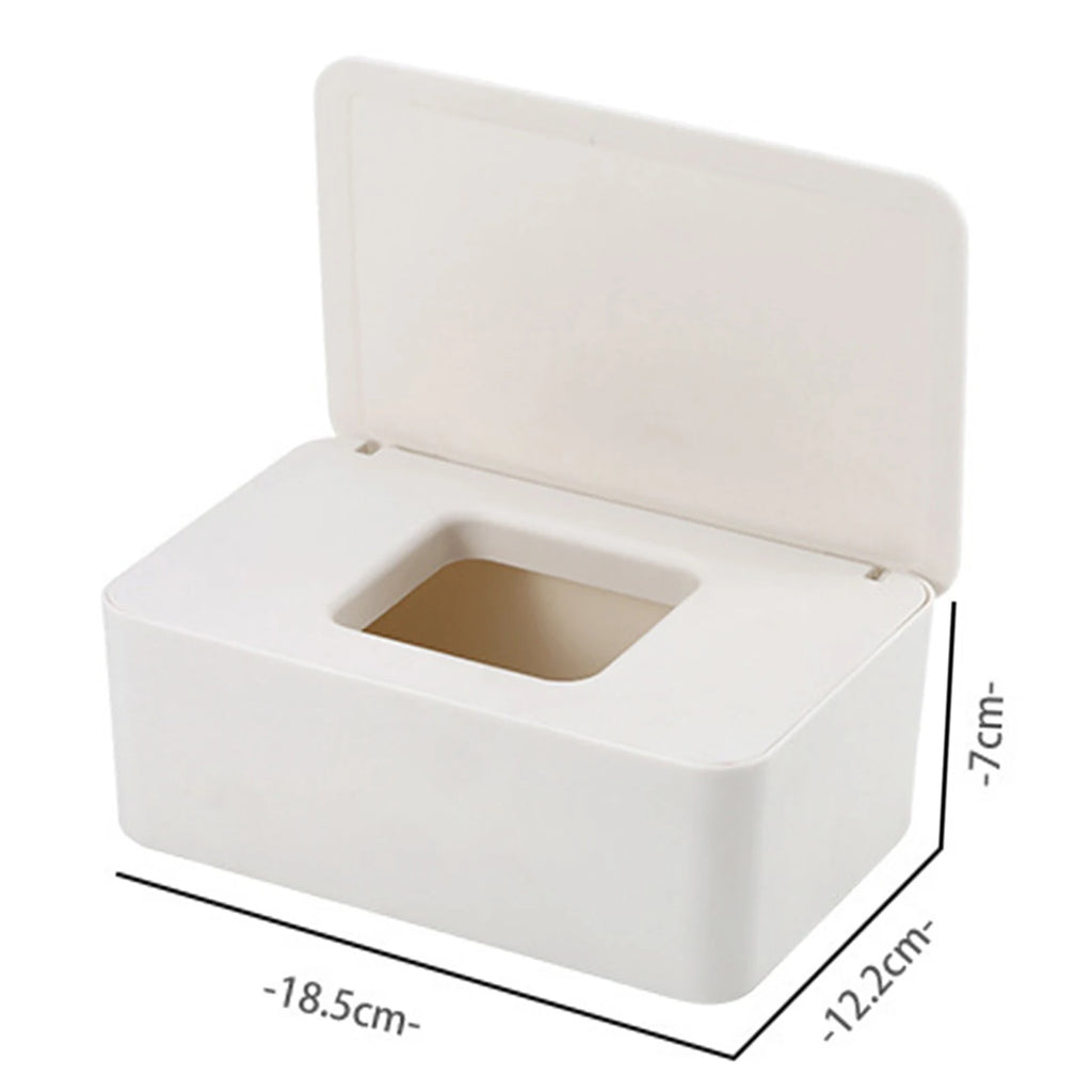 Plastic Tissue & Mask Dispenser Box | Space-Saving Storage