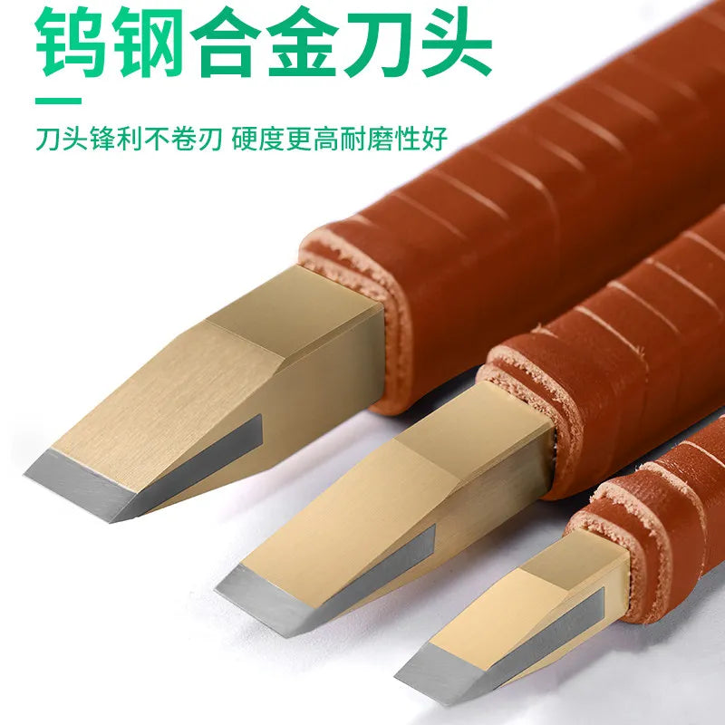 Tungsten Steel Seal Carving Knife – Stone Lettering Art Tool