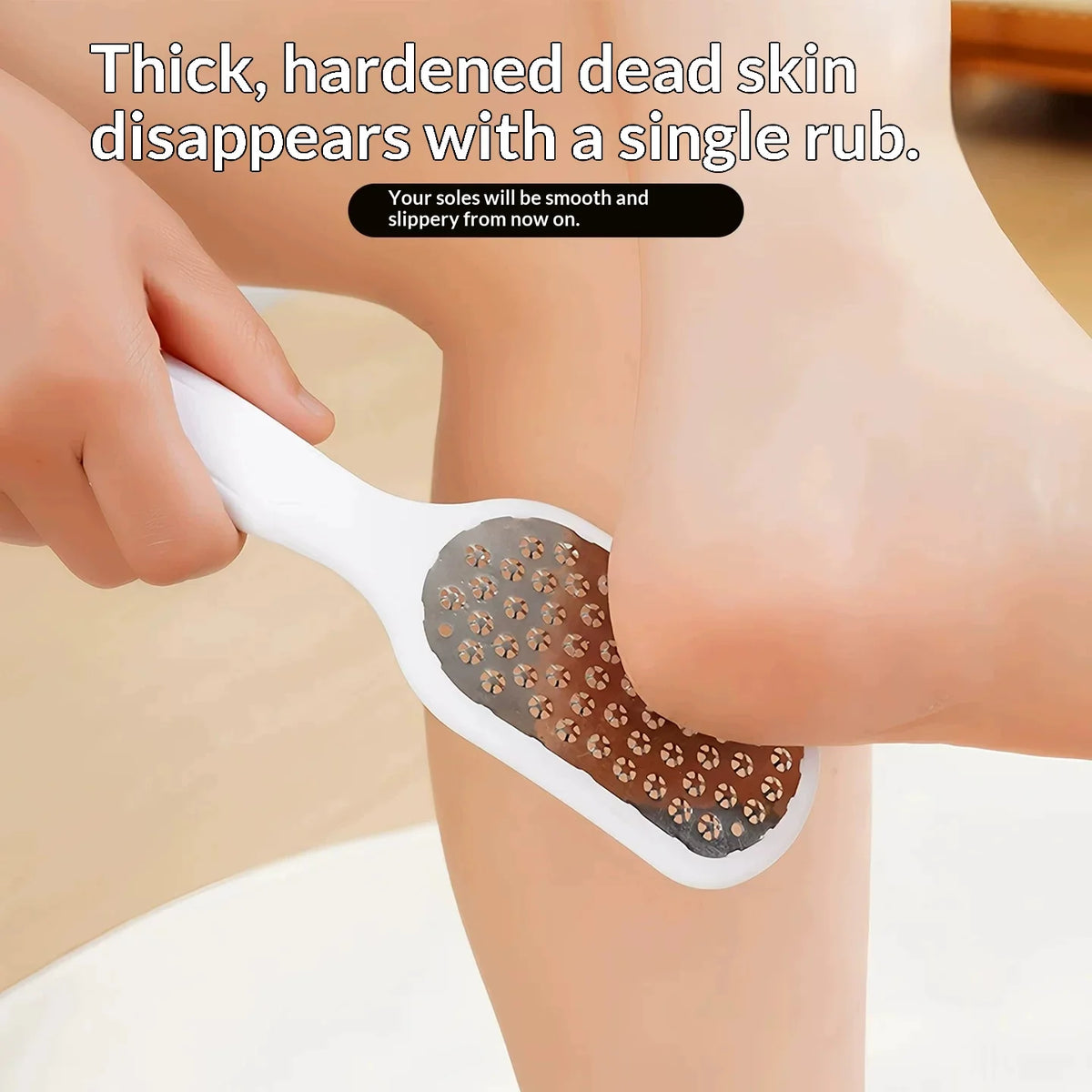 Stainless Steel Foot File Pedicure Rasp & Callus Remover