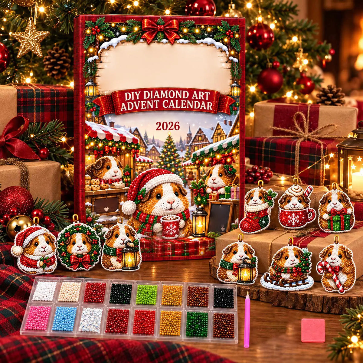 DIY Diamond Acrylic Christmas Ornament Craft Kit 2026
