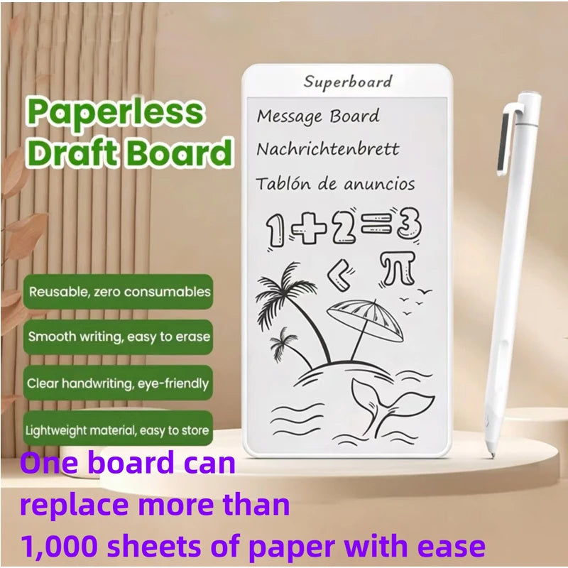 Magnetic Erasable Drawing Tablet Doodle Pad for Kids 5.5 & 8.5"