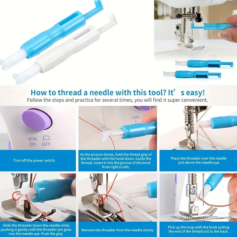 Automatic Needle Threader Quick Needle Changer Sewing Tool