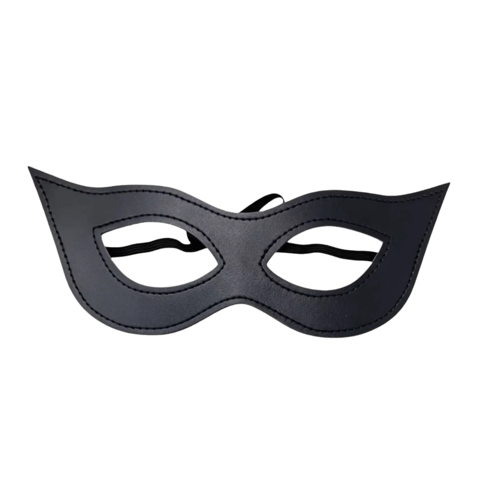 PU Leather Masquerade Mask – Bat Cat Bunny Halloween Cosplay