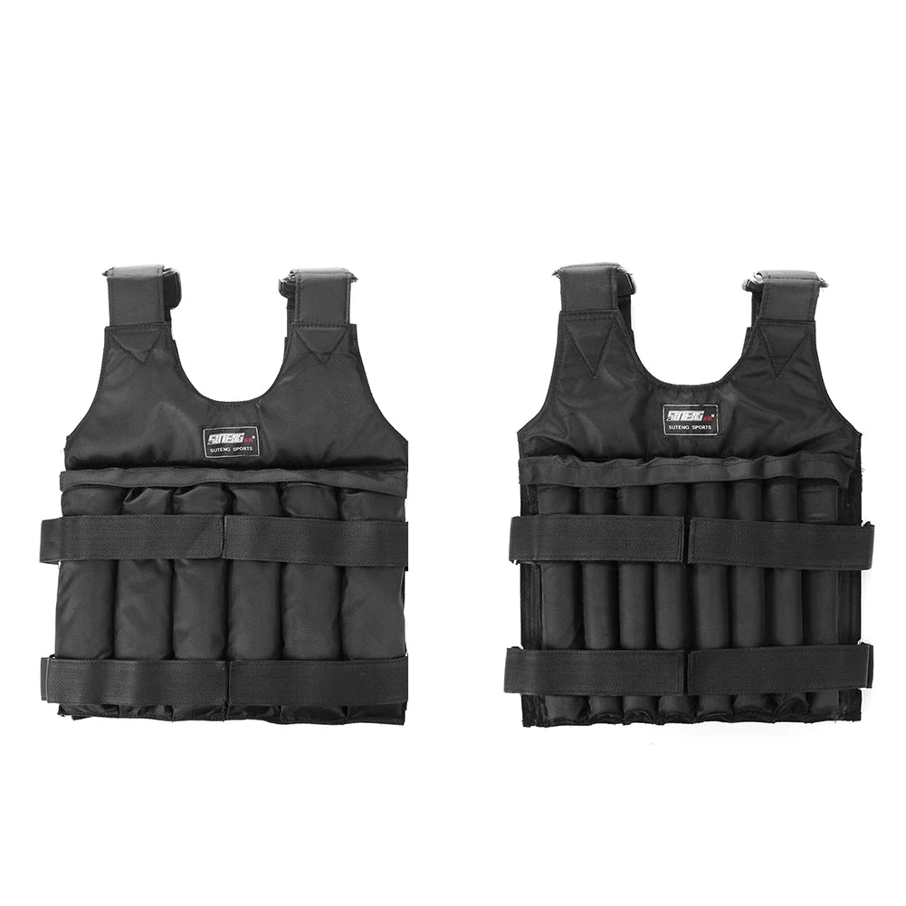 Adjustable Weighted Vest 3–35kg | Running & Weight Training