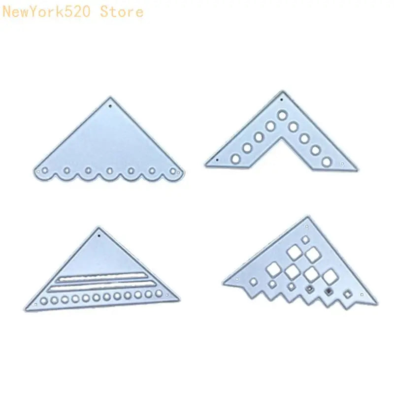 Lace Corner Metal Cutting Dies – Scrapbooking & Card Making