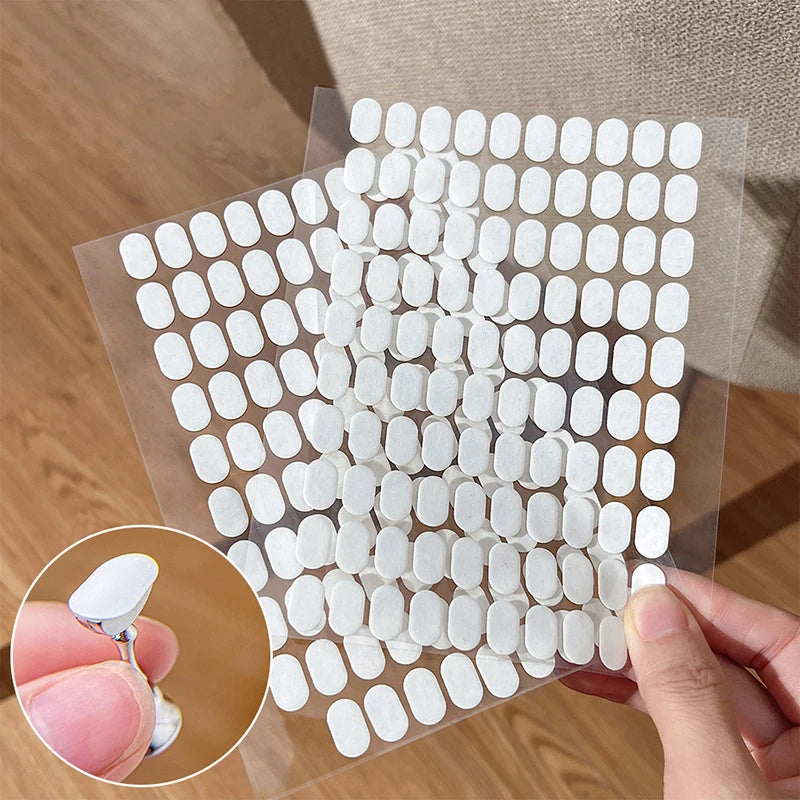 200pcs Double Sided Nail Adhesive Tape for Display Stands