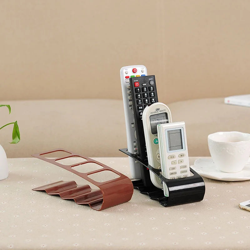 4-Compartment Remote Control & Desktop Organizer Holder