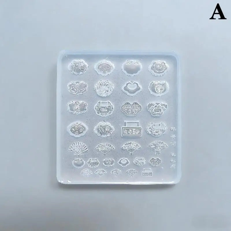 3D Flower Silicone Nail Art Mold – DIY Manicure Template