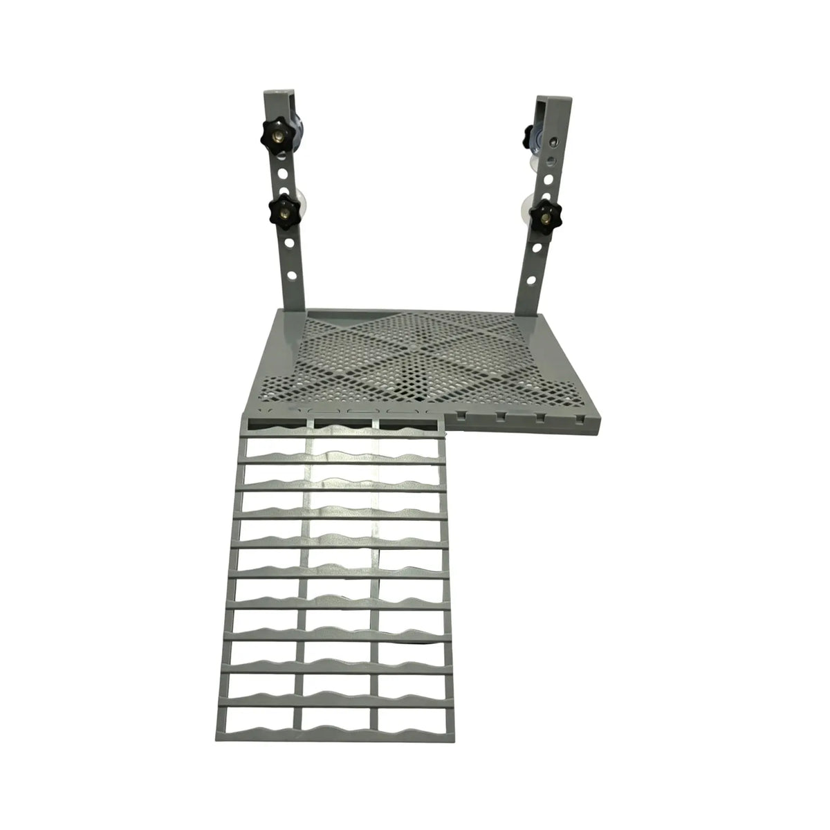 Hanging Turtle Basking Platform with Suction Cups & Non-Slip Ramp