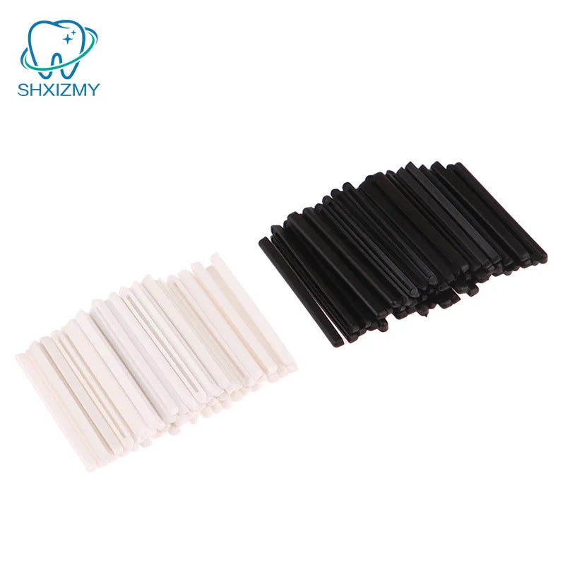50-Pc Pet Clipper Blade Guide Replacement Set – Black & White