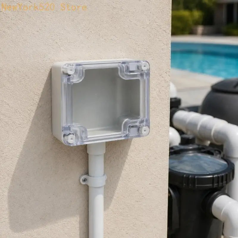 Transparent ABS Junction Box Enclosure – Compact Wiring Housing
