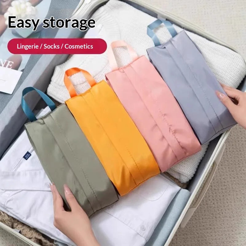 Waterproof Travel Bag Organizer for Underwear Socks & Cosmetics