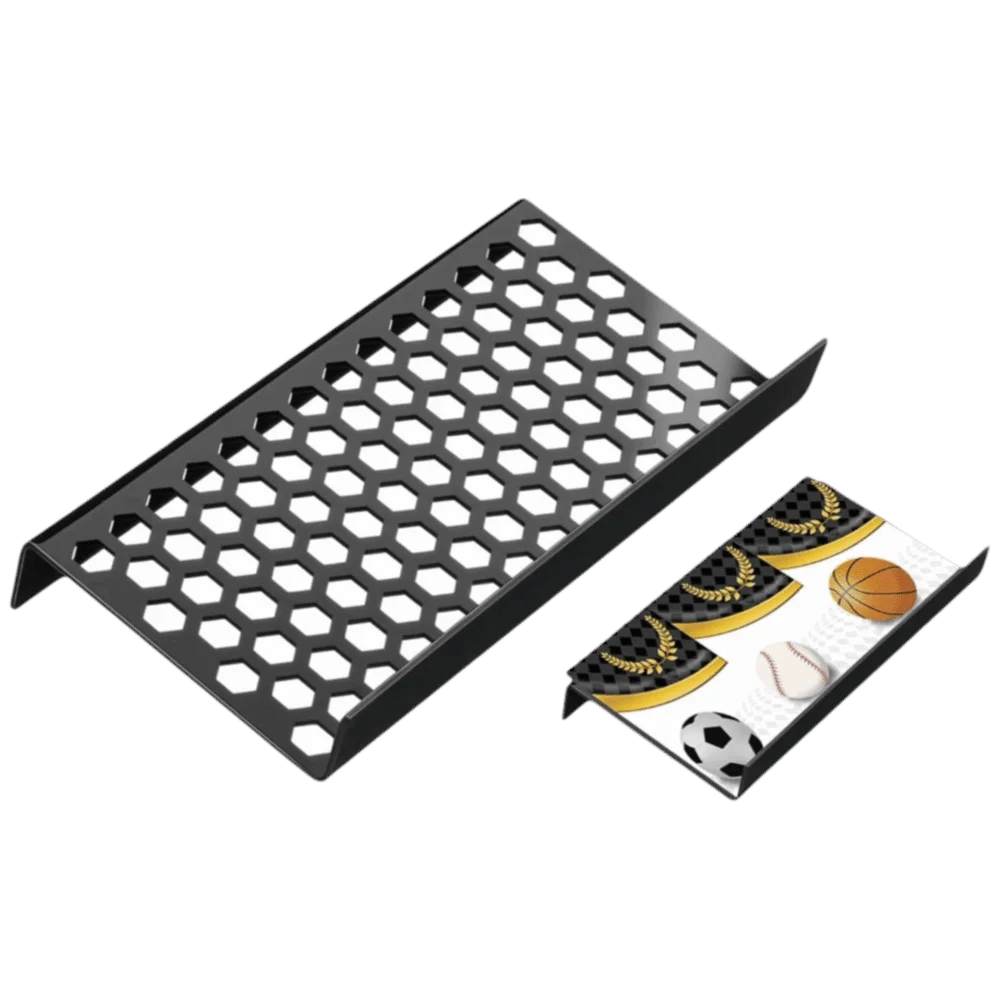 Matte Black Acrylic Trading Card Display Riser & Organizer