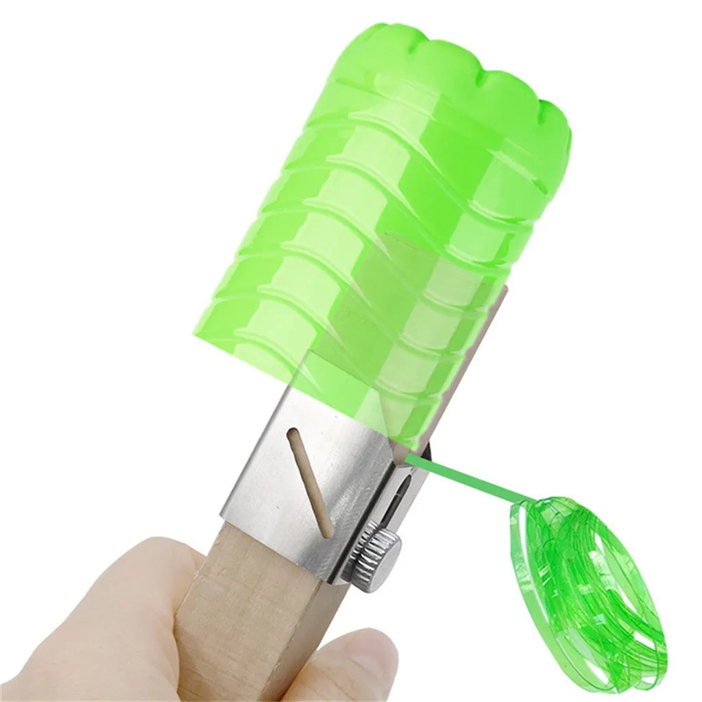 Portable Plastic Bottle Cutter – DIY Rope Making Tool