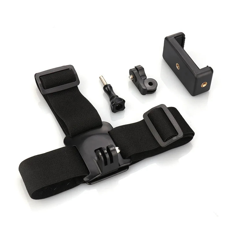 Head Strap Phone Holder – POV Live Stream Headband Mount