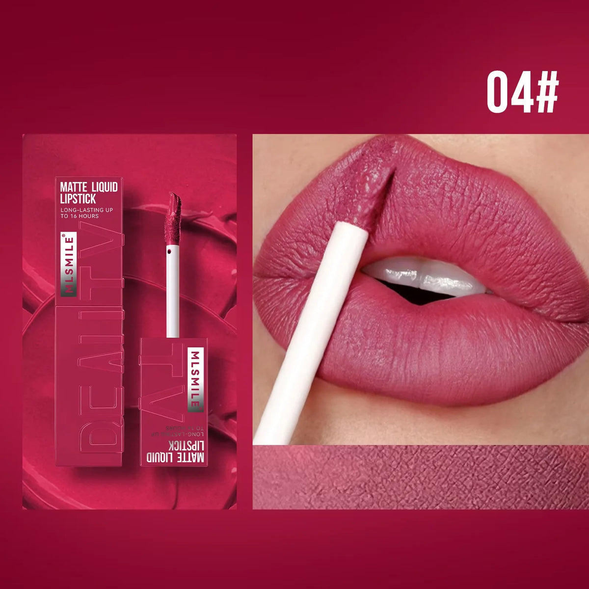 OREADEX Matte Velvet Liquid Lipstick – 6 Shades, Waterproof
