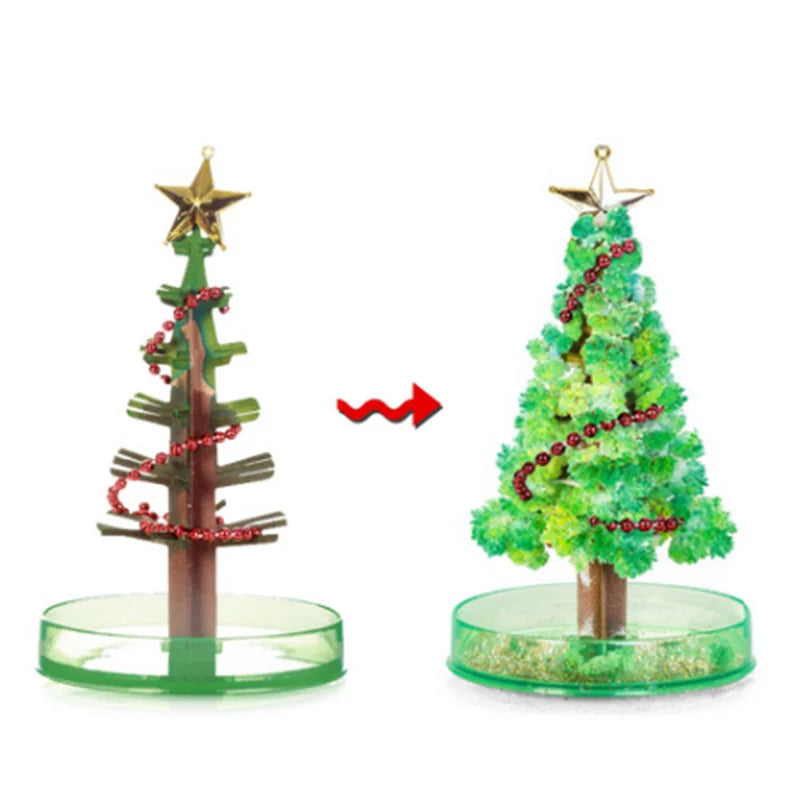 Growing Crystal Christmas Tree DIY Science Toy – 1 or 2 Pack